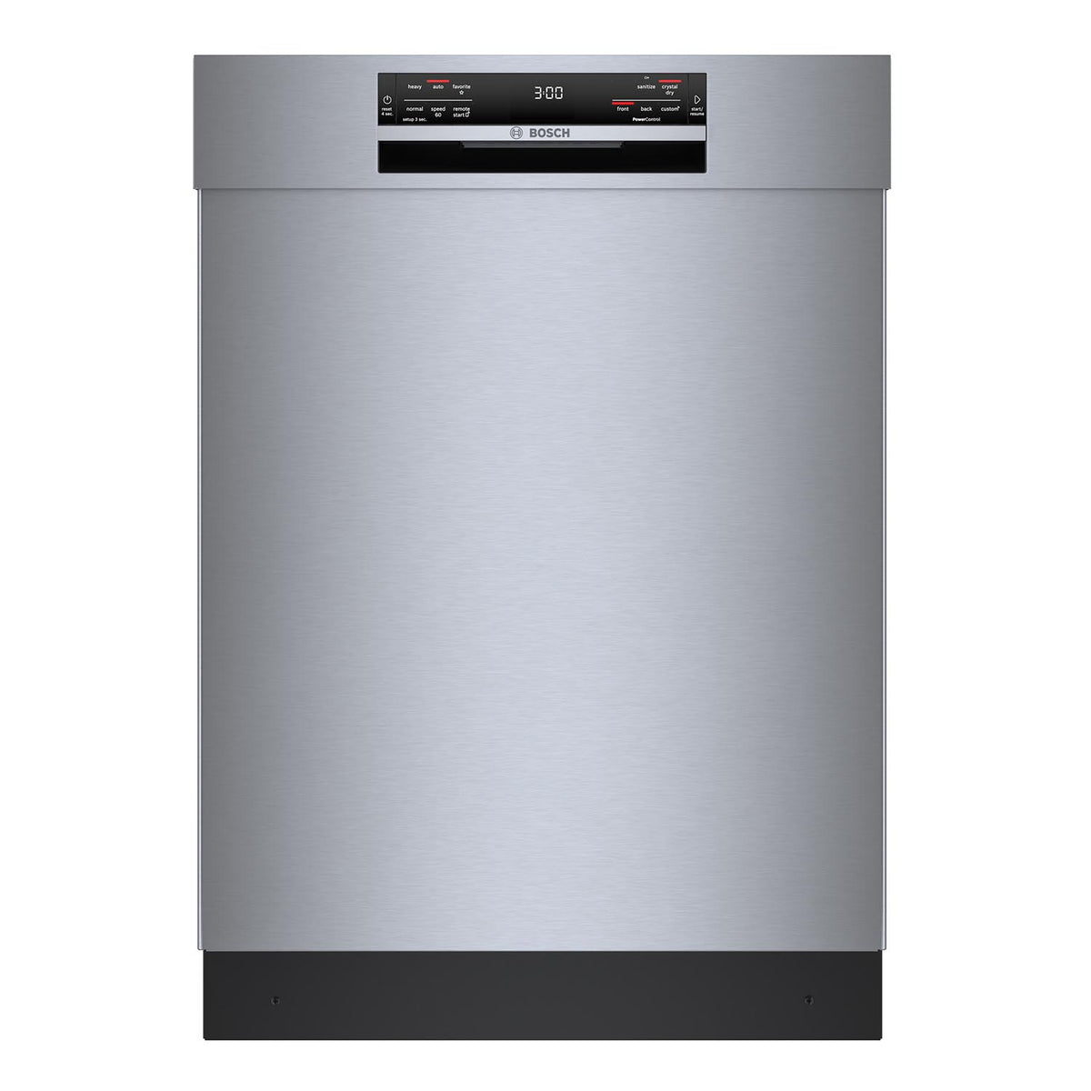 Bosch Stainless Steel 24" Smart Dishwasher with Home Connect, Third