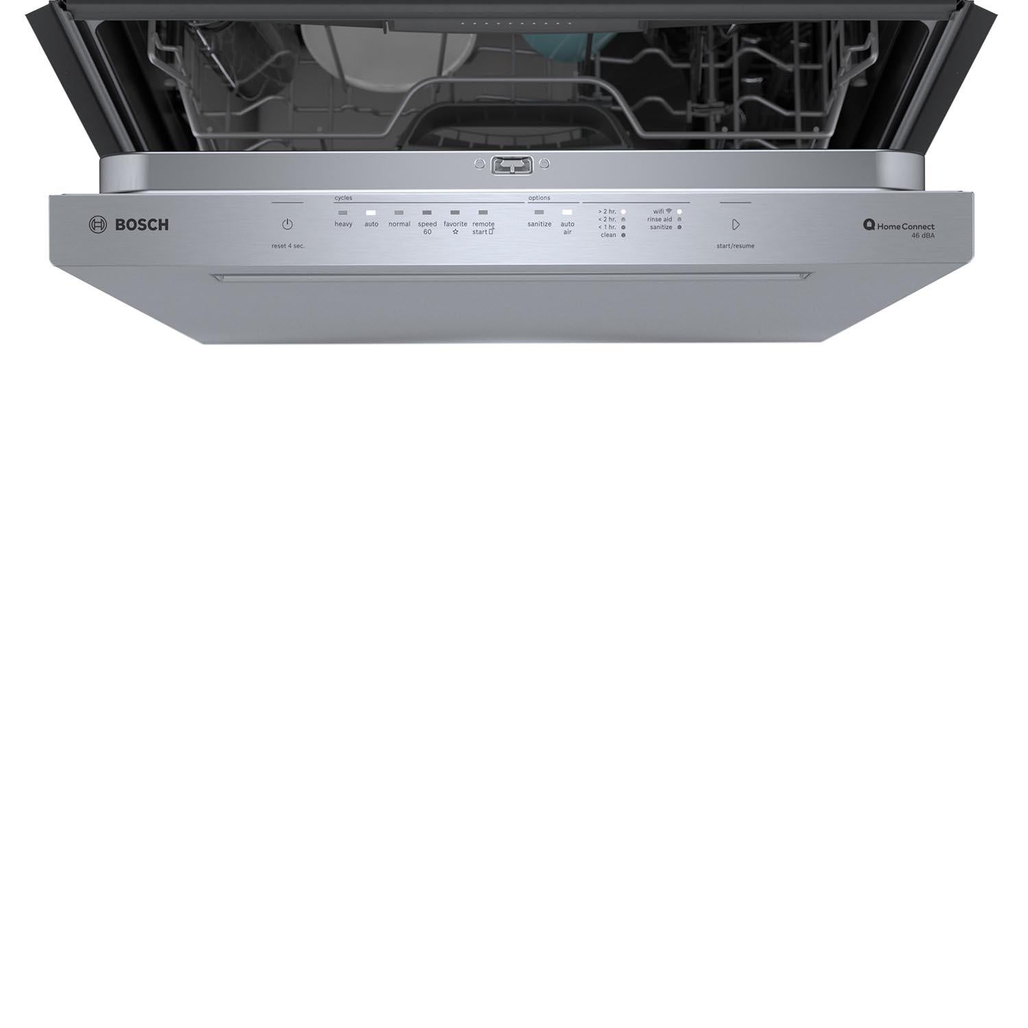 Bosch Stainless Steel 24" Smart Dishwasher with Home Connect, Third Rack - SHP55CM5N