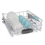 Bosch White 24" Smart Dishwasher with Home Connect, Third Rack - SHS53CM2N