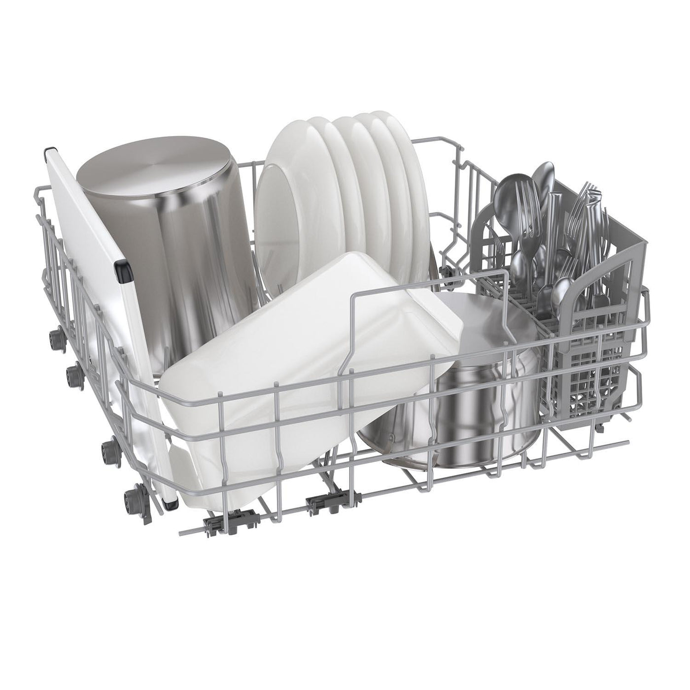 Bosch Stainless Steel 24" Smart Dishwasher with Home Connect, Third Rack - SHS53CM5N