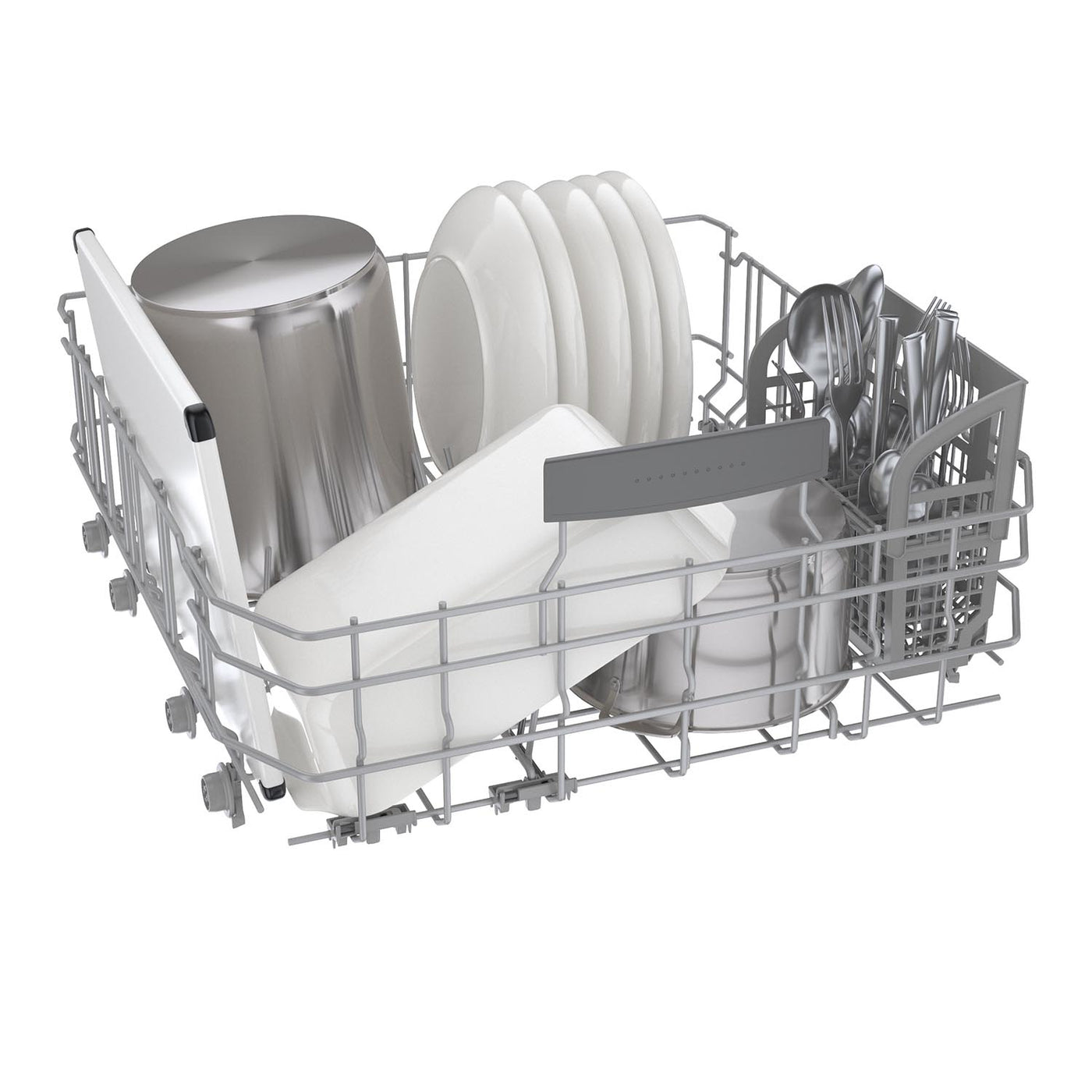 Bosch Custom Panel 24" Smart Dishwasher with Home Connect, Third Rack - SHV78CM3N