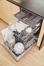 Bosch Stainless Steel Anti Fingerprint 24" Smart Dishwasher with Home Connect, Third Rack - SHX5AEM5N