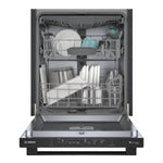 Bosch Black 24" Smart Dishwasher with Home Connect, Third Rack - SHX5AEM6N