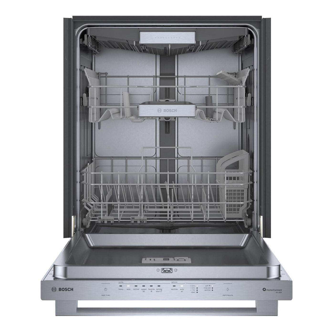 Bosch Stainless Steel 24" Smart Dishwasher with Home Connect, Third Rack - SHX65CM5N