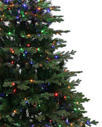Talinn 7ft European Balsam Fir Pre-Lit LED Christmas Tree - Warm White/Multi-coloured