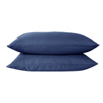 Cotton House 100% Cotton Pima Twin Sheet Set - 500 Thread Count Navy Blue