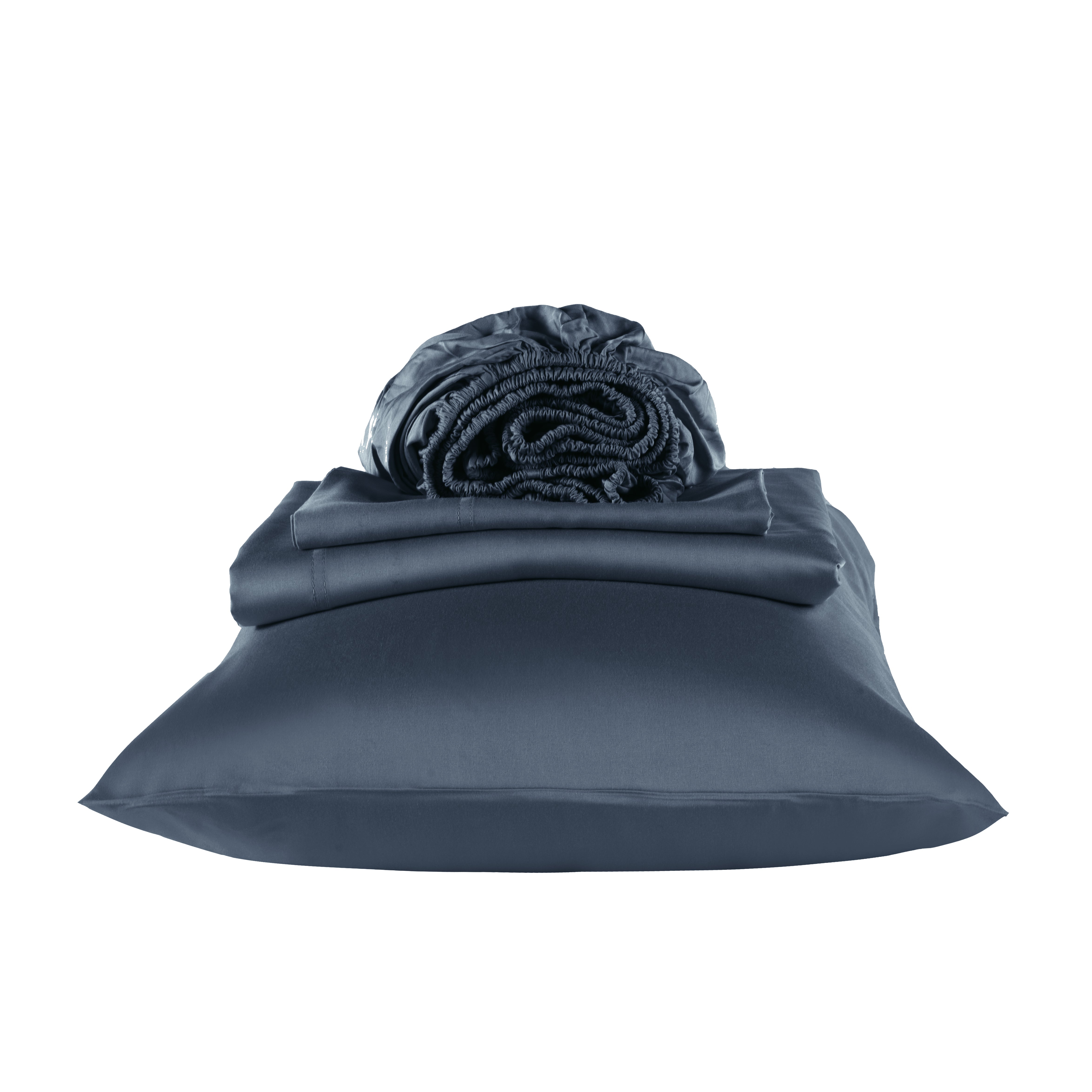 Cotton House Twin Bamboo Sheet Set - Indigo Blue