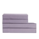 Cotton House King Bamboo Sheet Set - Purple Ash