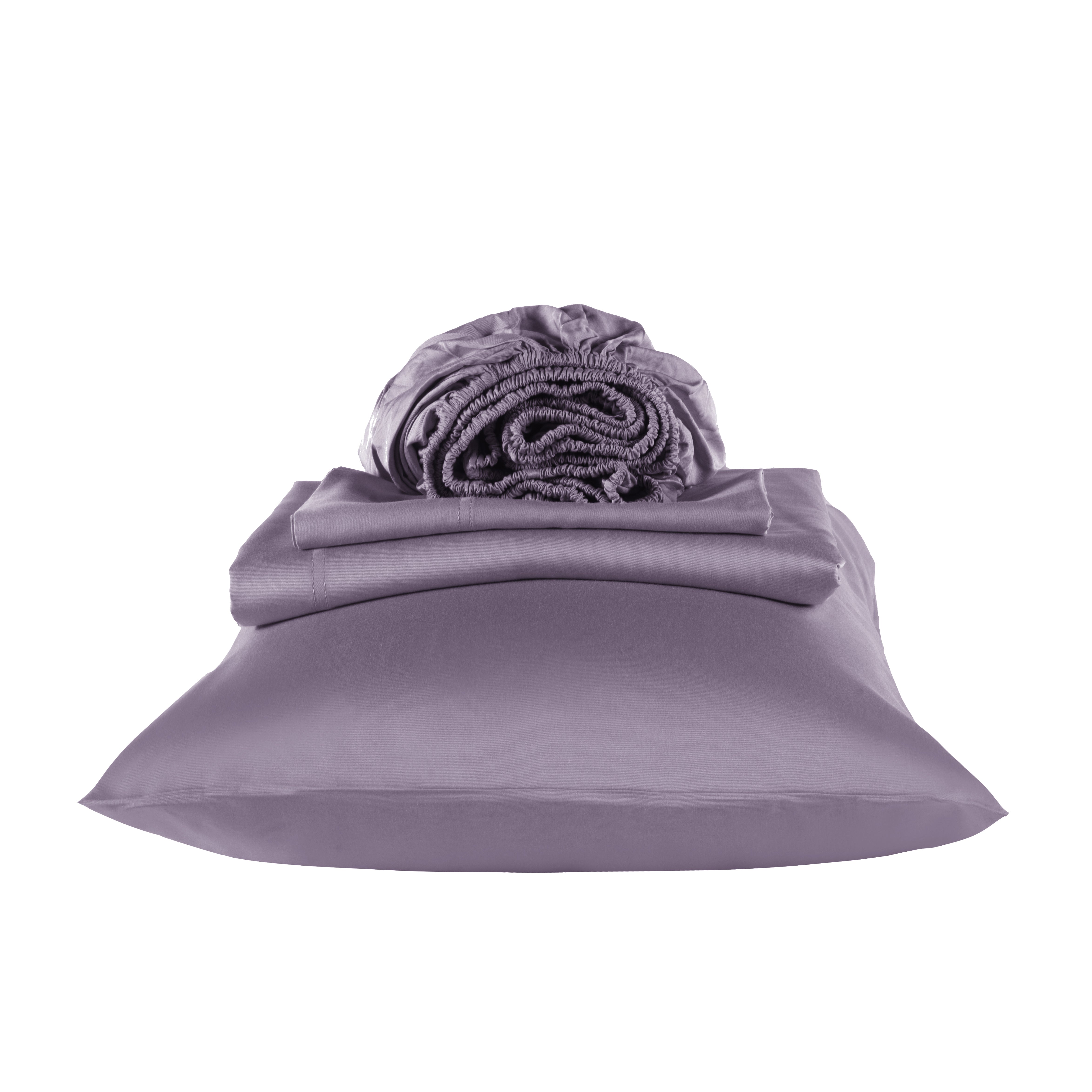 Cotton House Queen Bamboo Sheet Set - Purple Ash