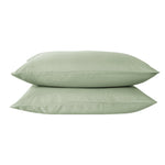 Cotton House Queen Bamboo Sheet Set - Sage, Green