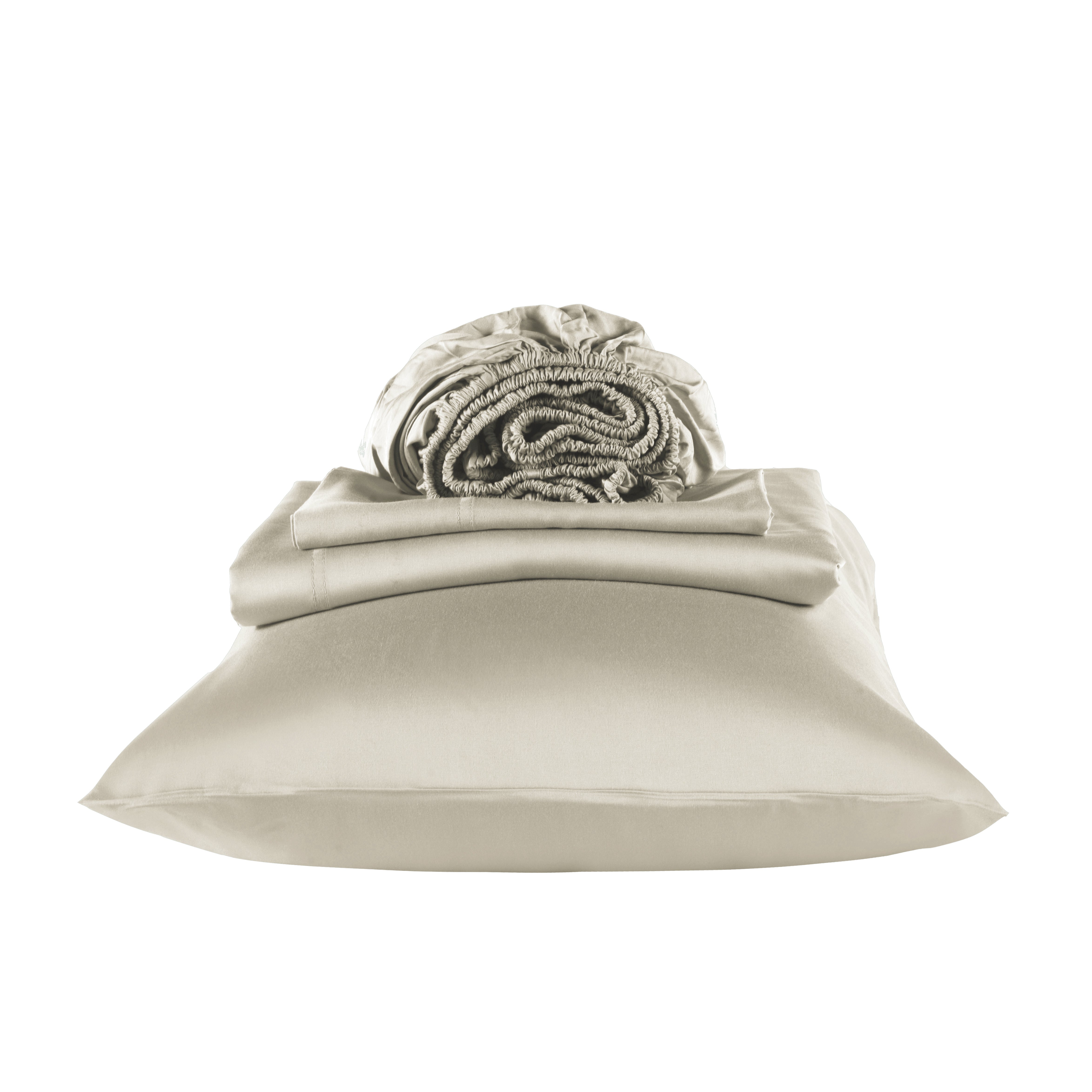 Cotton House Twin Bamboo Sheet Set - Summersand, Beige