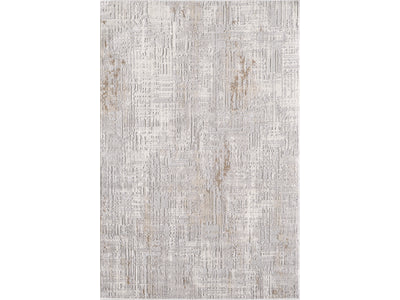 L2 Decor Symphony Area Rug 7' x 10' with Underpad - Grey, Grey