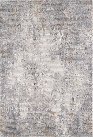 Merinos Symphony 7'8" x 10'8" Area Rug with Underpad - Grey