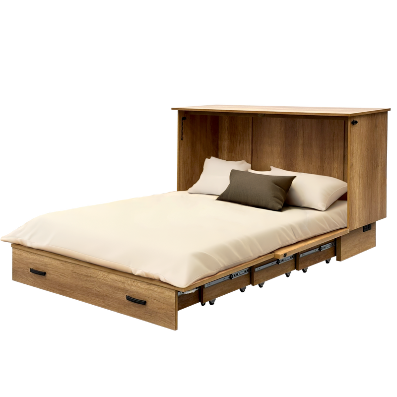 Sahara Queen Sleep Chest - Pine | Leon's