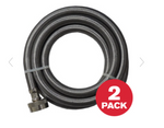3/8 X 6' SS HOSE 2PK - 3806FFSS2--