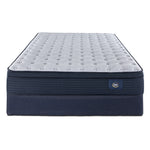 Serta Prosper Firm Euro Top King Mattress and Split Boxspring Set