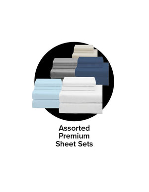 Cotton House Microfibre Twin Sheet Set - Assorted Colours