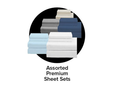 Cotton House Microfibre Queen Sheet Set - Assorted Colours