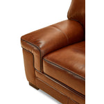 Stampede Leather Chair - Chestnut