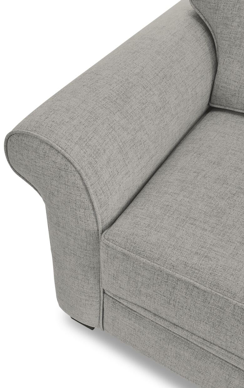 Duffield Sofa, Loveseat and Chair Set - Smoke