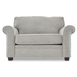 Duffield Sofa, Loveseat and Chair Set - Smoke