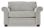Duffield Sofa, Loveseat and Chair Set - Sutton Smoke