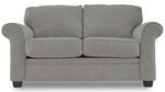 Duffield Sofa, Loveaset and Chair Set - Sutton Charcoal