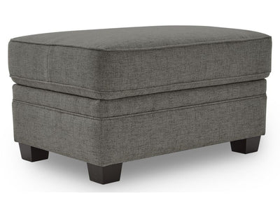 Duffield Rectangular Ottoman - Sutton Charcoal