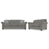 Duffield 2 Pc. Living Room Package w/ Loveseat - Charcoal