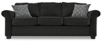 Duffield Sofa and Loveseat Set - Sutton Midnight