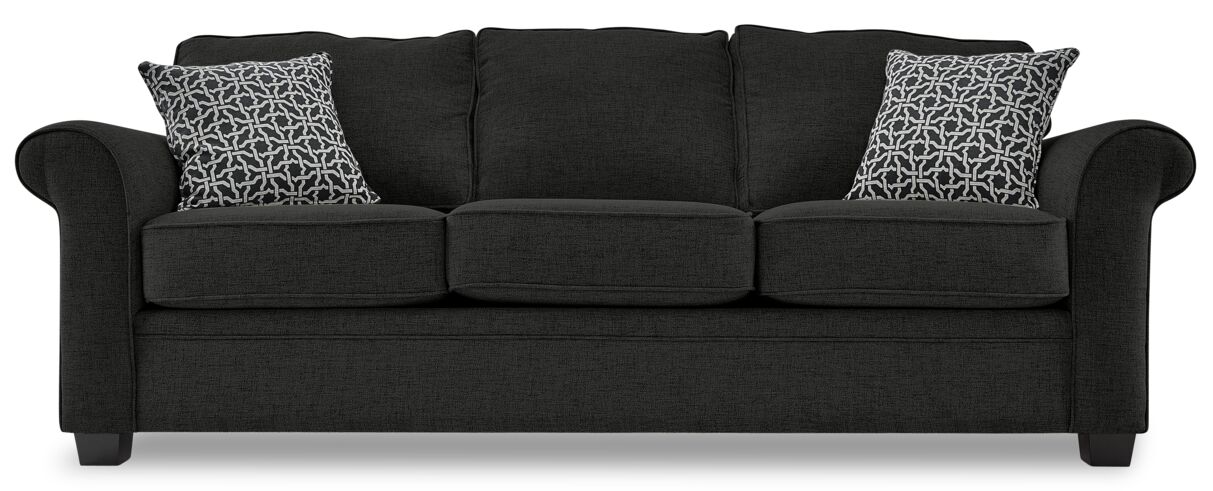 Duffield Sofa, Loveseat and Chair Set - Sutton Midnight