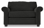 Duffield Sofa and Chair Set - Sutton Midnight