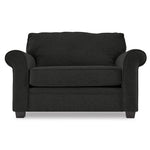 Duffield Sofa, Loveseat and Chair Set - Sutton Midnight