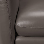 Carlino Leather Sofa - Grey