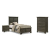 Abigail 5-Piece Twin Bedroom Package - Grey