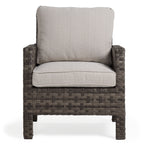Acadia Outdoor Lounge Chair - Grey, Beige