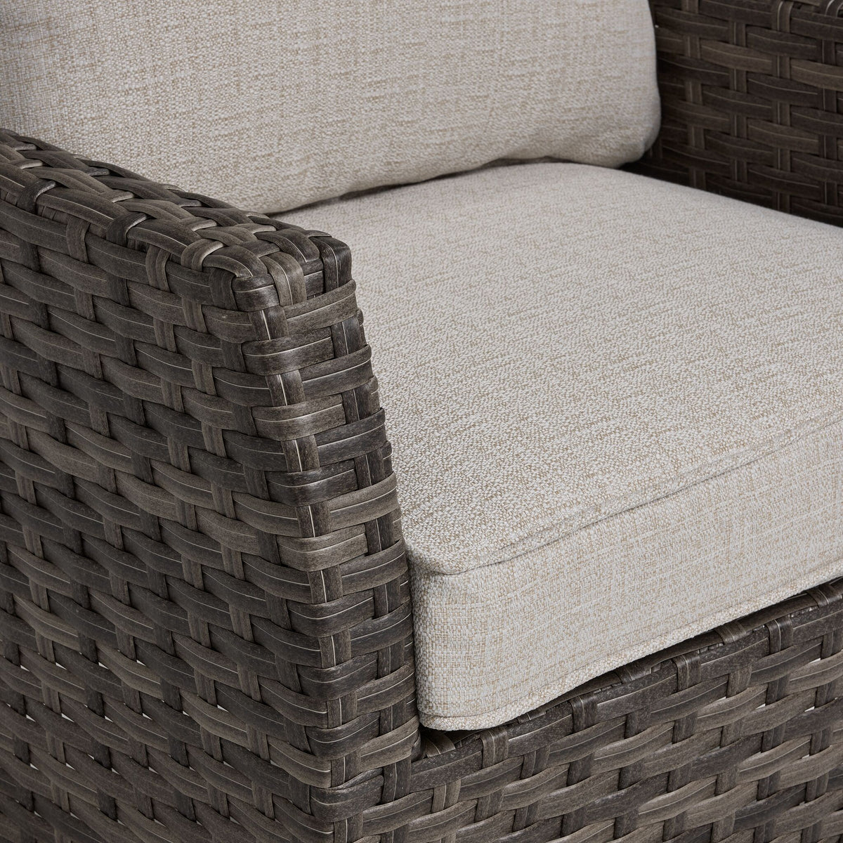 Acadia Outdoor Lounge Chair Grey, Beige Leon's