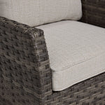 Acadia Outdoor Lounge Chair - Grey, Beige