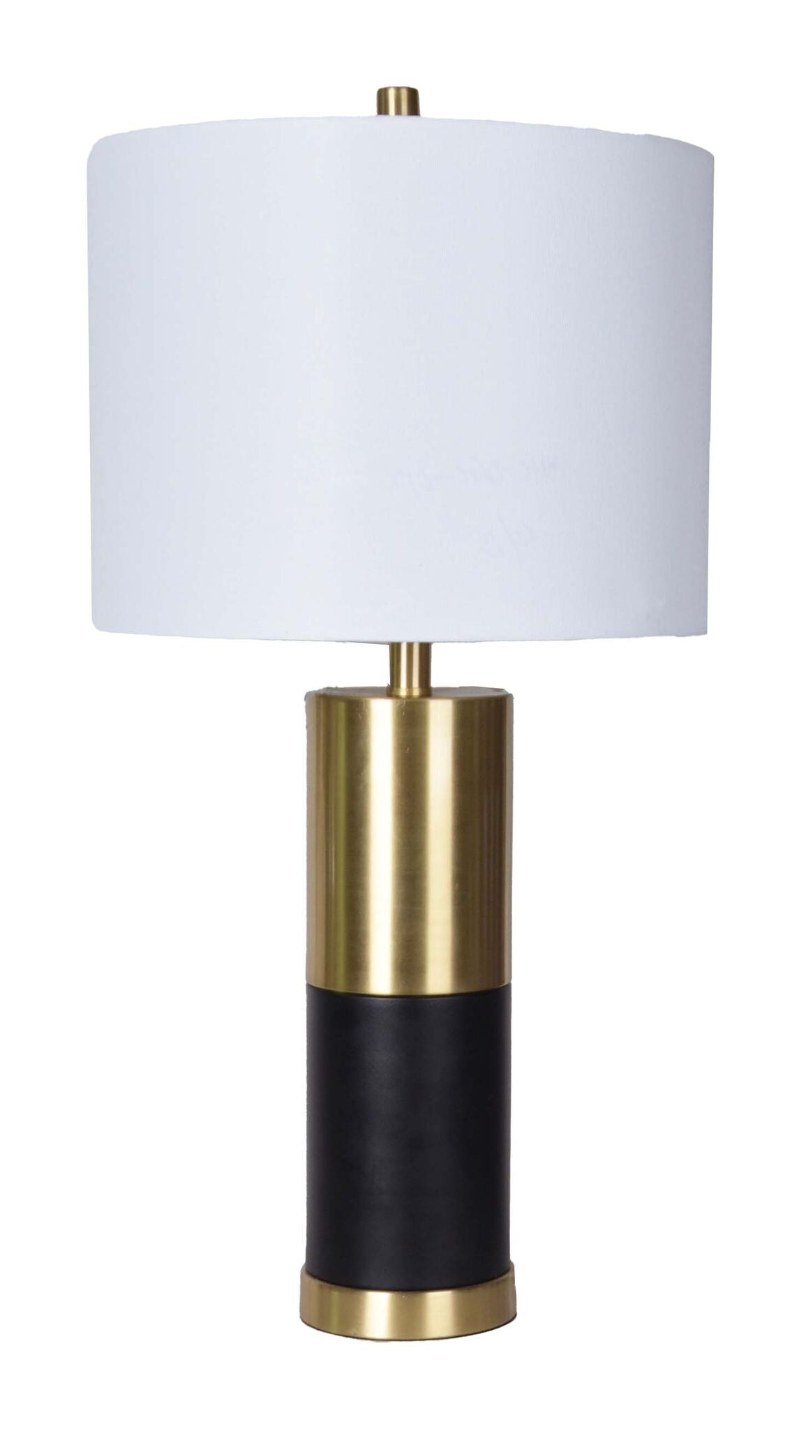 In The Abstract Table Lamp - White, Black, Gold