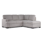 Adara 2-Piece Sectional with Left-Facing Pop-Up Bed - Beige