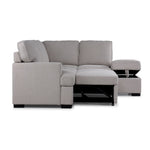 Adara 2-Piece Sectional with Left-Facing Pop-Up Bed - Beige