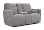 Alexis Power Reclining Sofa and Loveseat Set - Grey