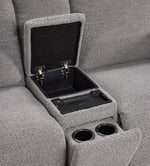 Alexis Power Reclining Sofa and Loveseat Set - Grey