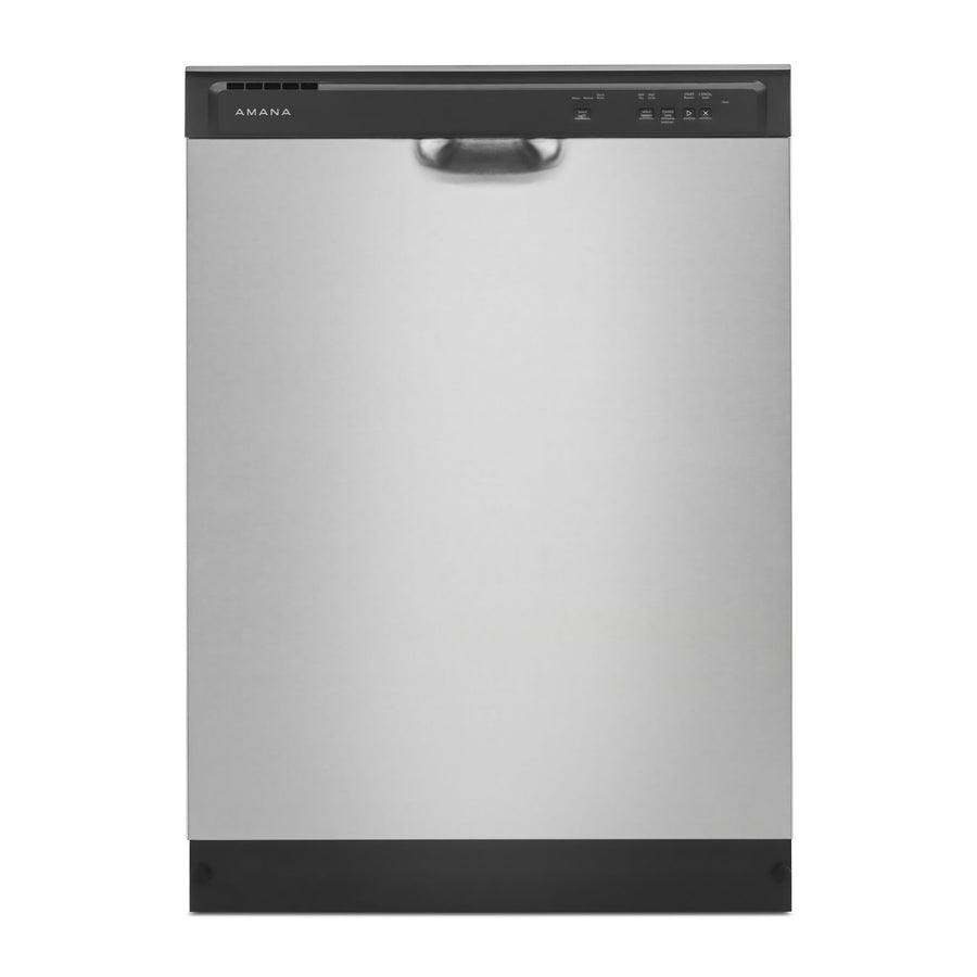 Amana Stainless Steel Dishwaser with Quick Wash Cycle - ADFS2524RS