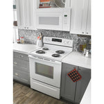 Amana White Freestanding Electric Range (4.8 Cu. Ft.) - YACR4503SFW