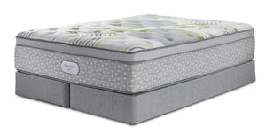 Beautyrest Max Amber Euro Top Plush King Mattress and Split Boxspring Set