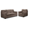 Archie Sofa & Chair Set- Ash
