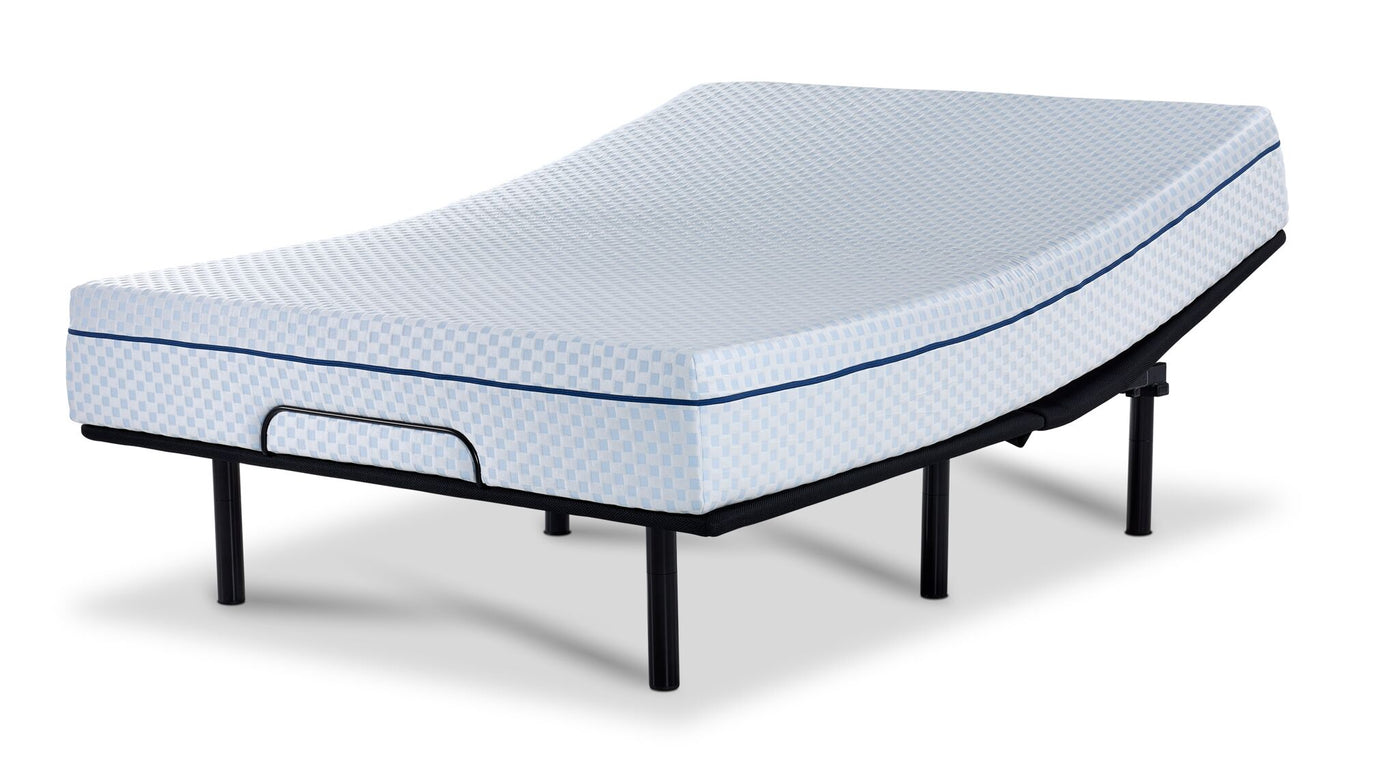 Feeling Connected - So Sleepy Arctic Cool Medium Tight Top Twin XL Mattress-in-a-Box and L2 Motion Adjustable Base