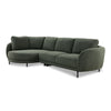 Ariana 2-Piece Sectional with Left Facing Chaise - Green
