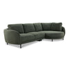 Ariana 2-Piece Sectional with Right Facing Chaise - Green